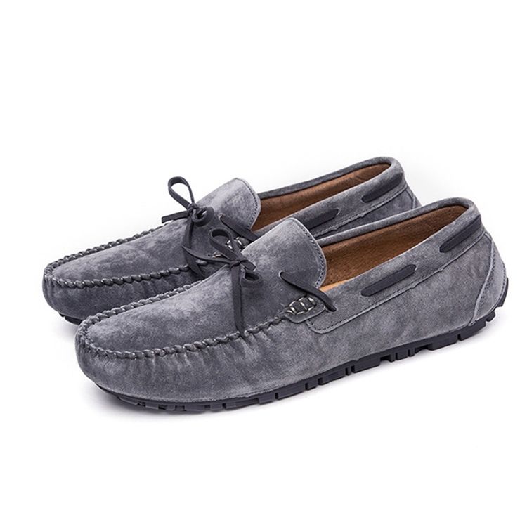 Pu Slip-on Low-cut Upper Mäns Bekväma Skor