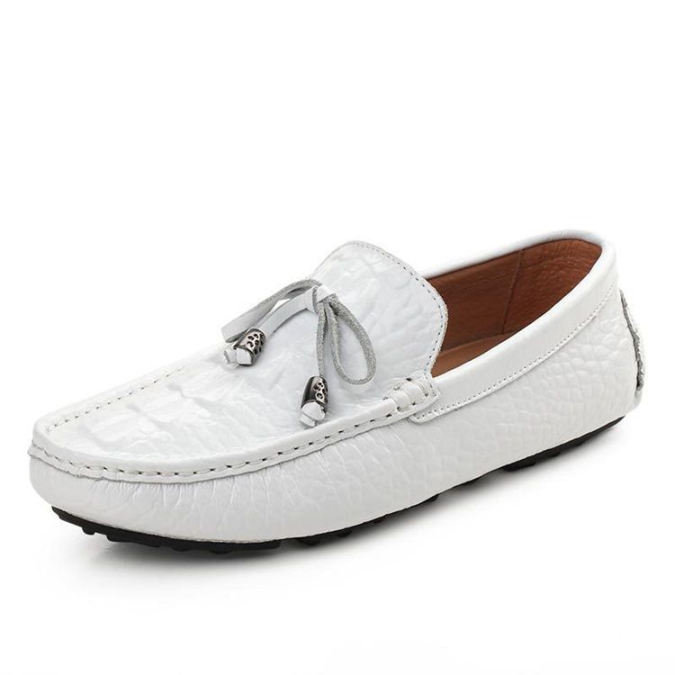 Slip-on Plain Round Toe Men's Casual Shoes