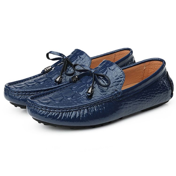 Slip-on Plain Round Toe Men's Casual Shoes