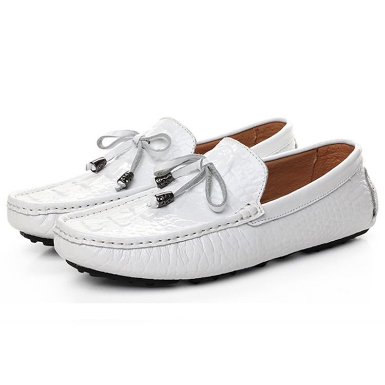 Slip-on Plain Round Toe Men's Casual Shoes