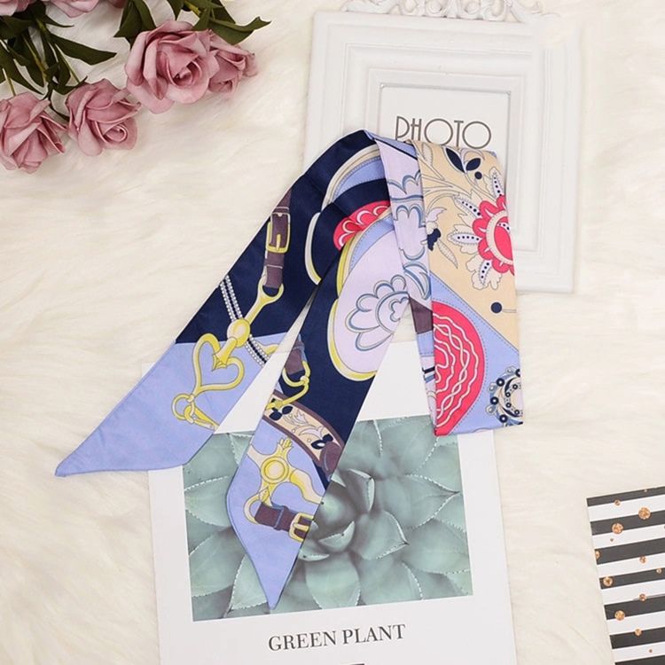 2018 Autumn Printing Bag Head Scarf För Kvinnor