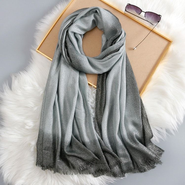 Damsjal Grov Selvedge Gradient Scarf