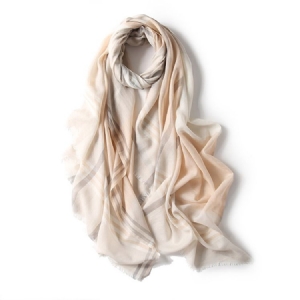 Kvinnors Top Soft Silk Gauze Scarf