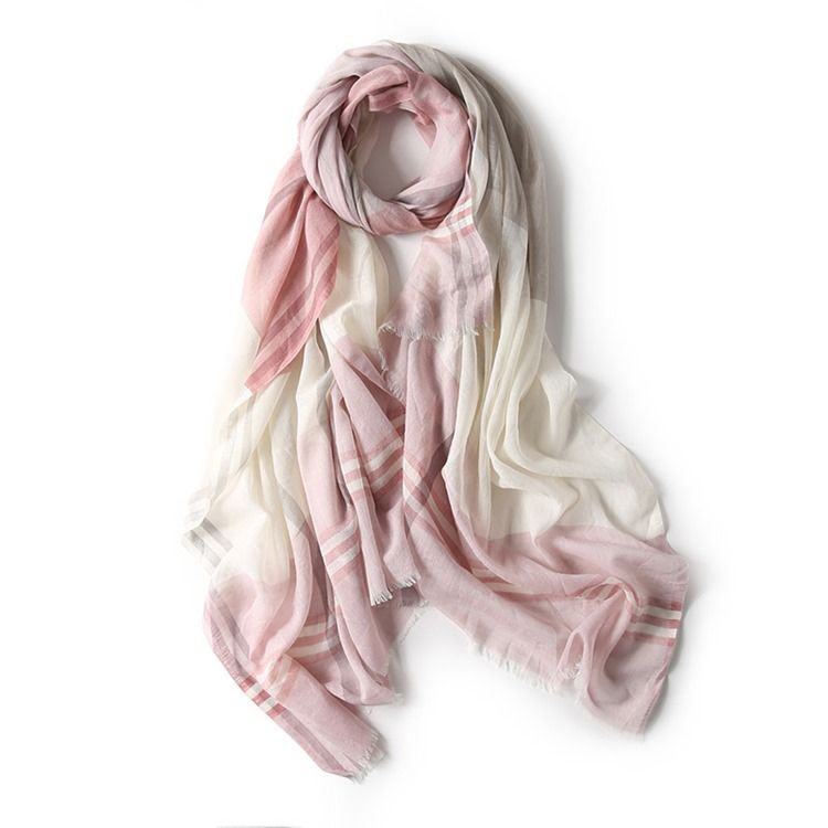 Kvinnors Top Soft Silk Gauze Scarf