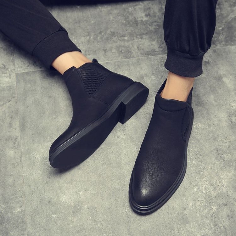 Plain Pointed Toe Herrskor