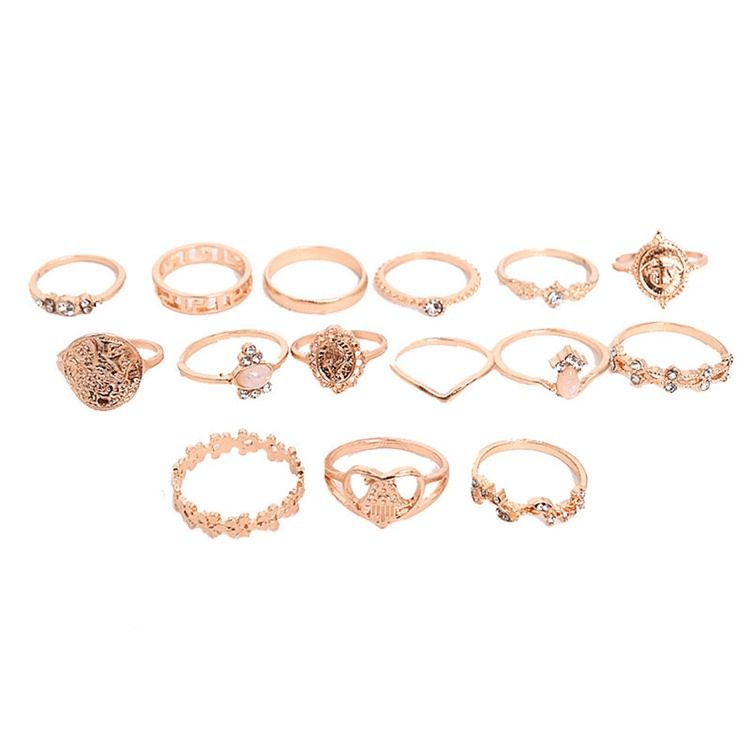 Diamante Vintage Holiday Women's Rings