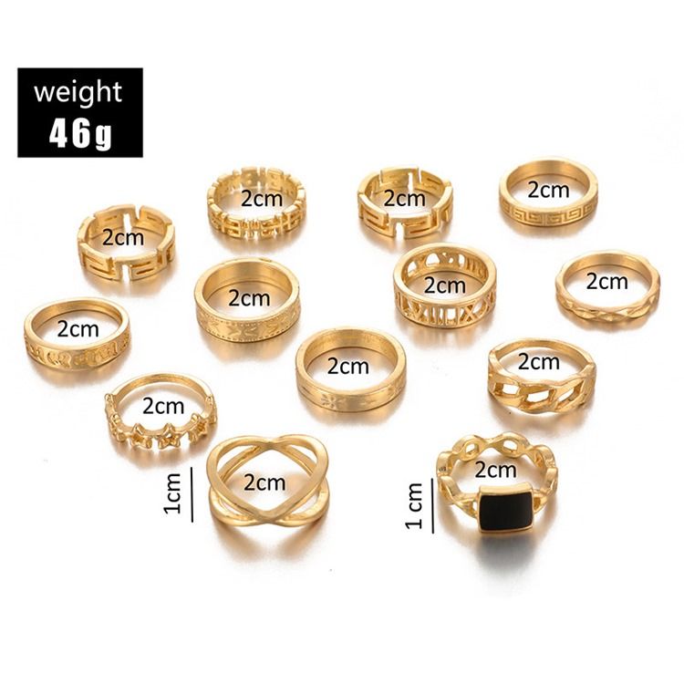 European E-plating Birthday Women Rings