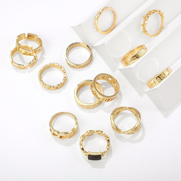 European E-plating Birthday Women Rings