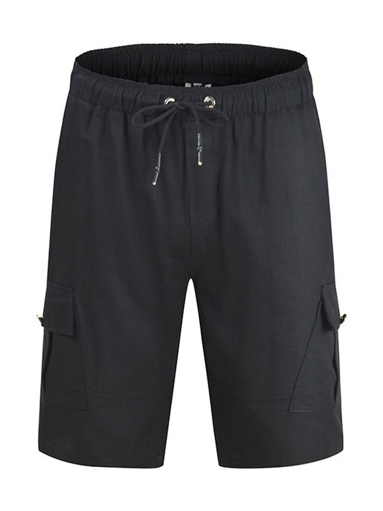 Straight Pocket Men's Casual Shorts