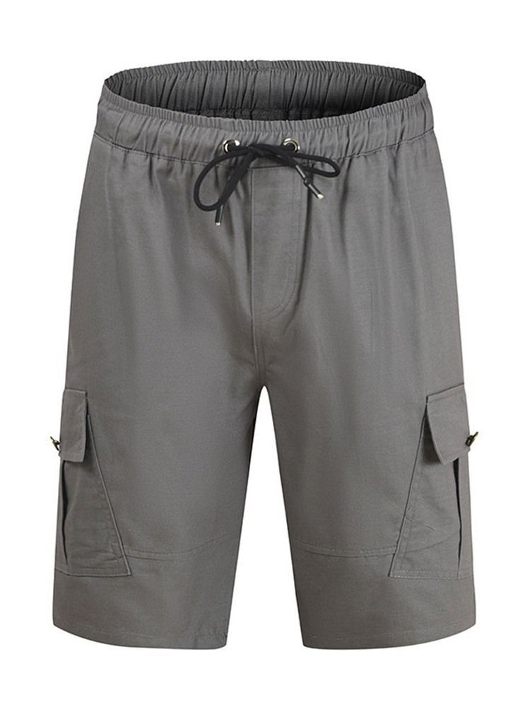 Straight Pocket Men's Casual Shorts