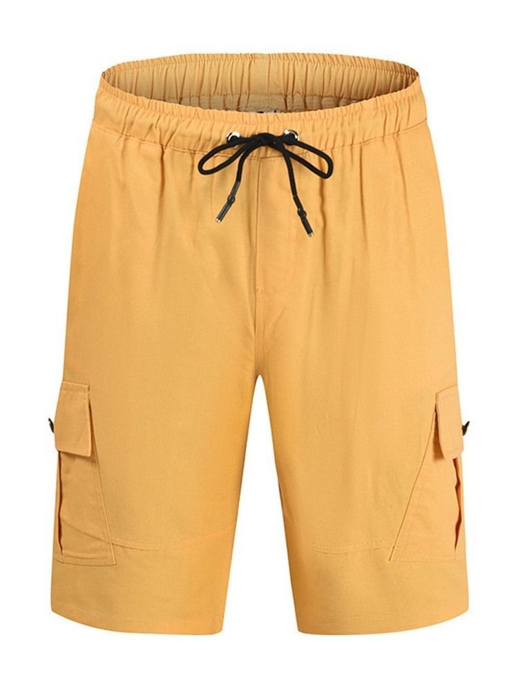 Straight Pocket Men's Casual Shorts