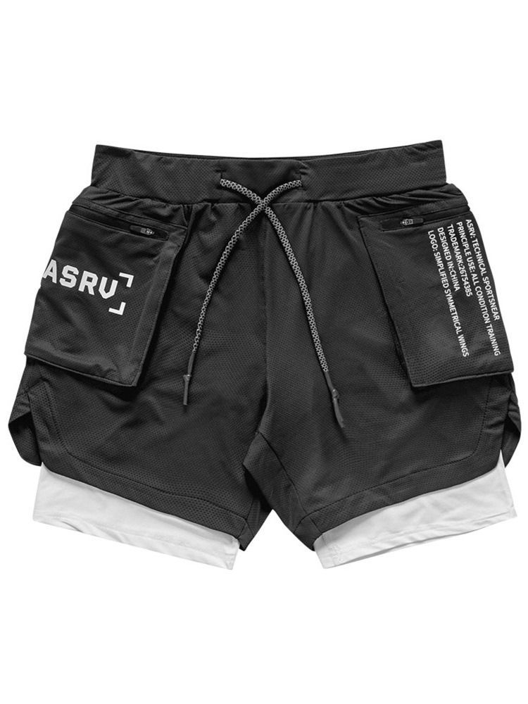 Straight Sports Shorts För Män