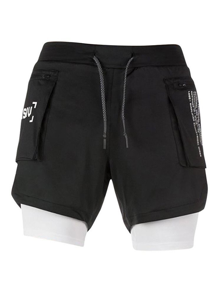 Straight Sports Shorts För Män