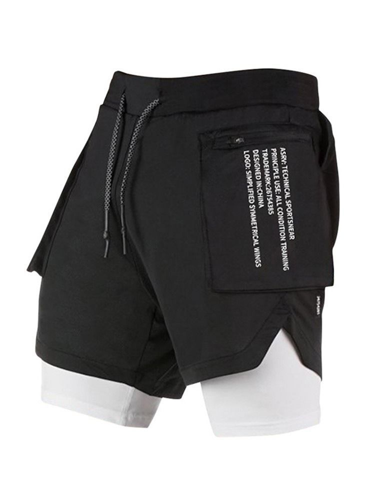 Straight Sports Shorts För Män