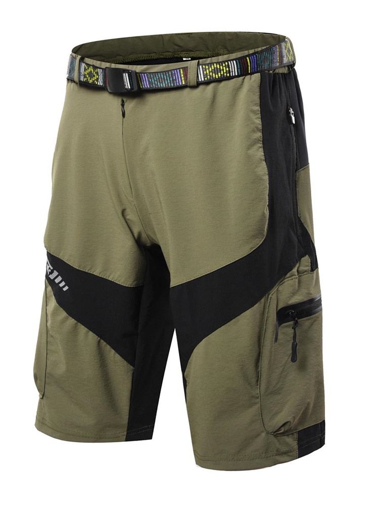 Färgblocket För Män Cargo Shorts Outdoor Wear Lightweigh