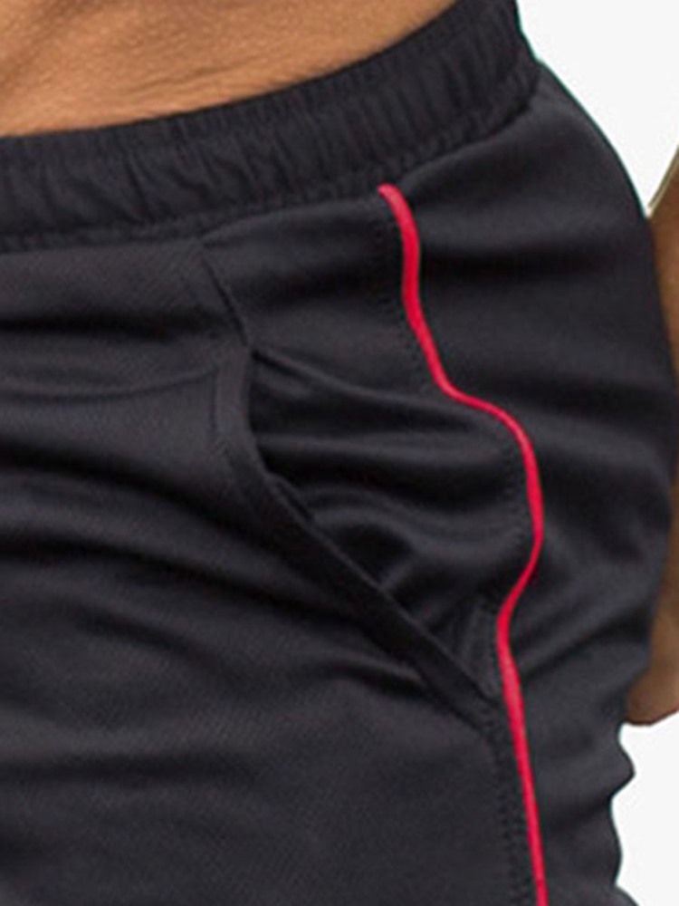 Herr Letter Shorts Running Sports Pants