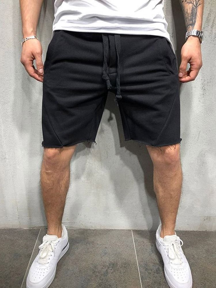 Herrfickor Solid Casual Sportshorts