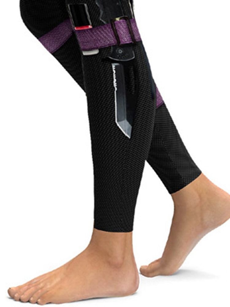 Kvinnors Färgblock 3d-tryck Yoga Leggings Hög Midja Tiktok Leggings