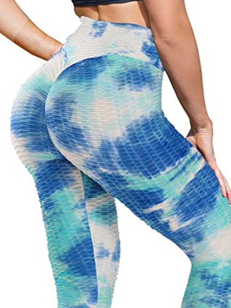 Kvinnors Polyester Snabbtorkande Yogabyxor För Kvinnor Med Hög Midja Tiktok Leggings