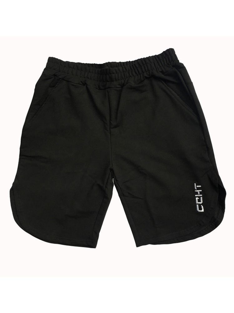 Män Letter Shorts Sportbyxor