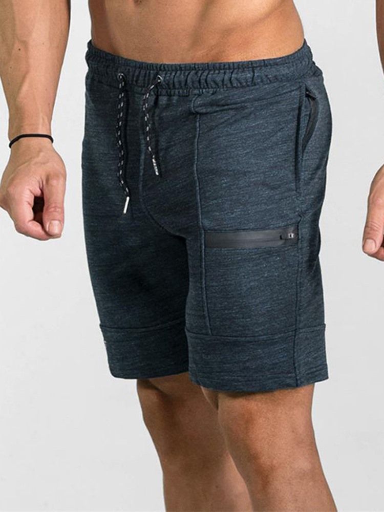 Mäns Brevtryck Sportshorts Basketbyxor