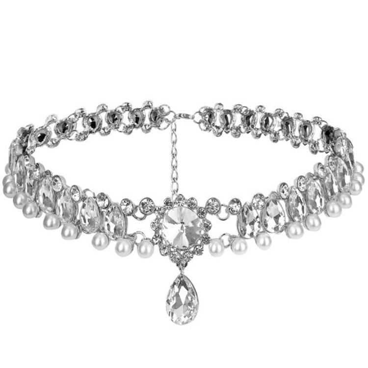 Chokerhalsband Diamante Kvinnliga Halsband