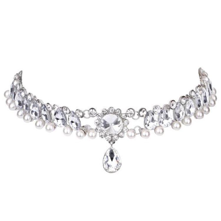 Chokerhalsband Diamante Kvinnliga Halsband