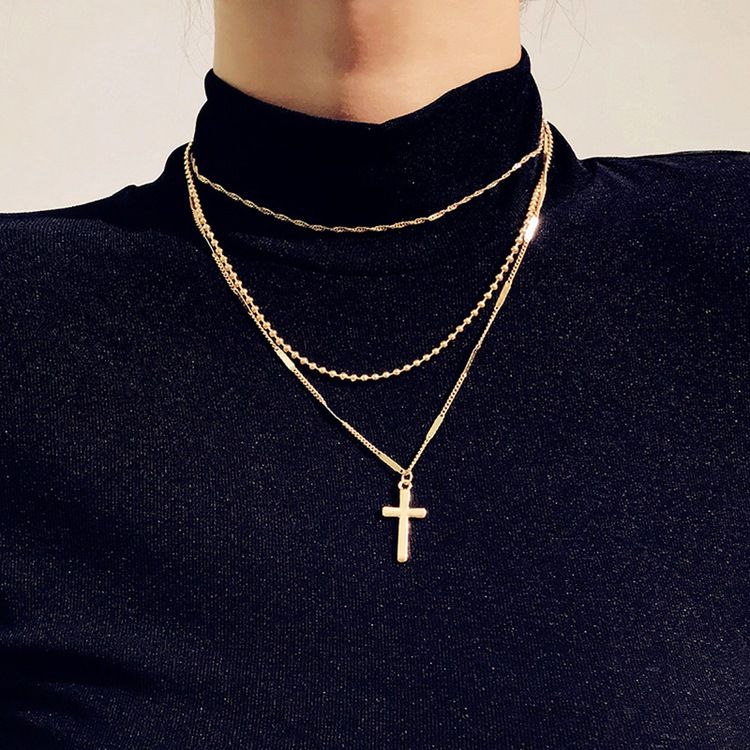 Cross Charm Necklace