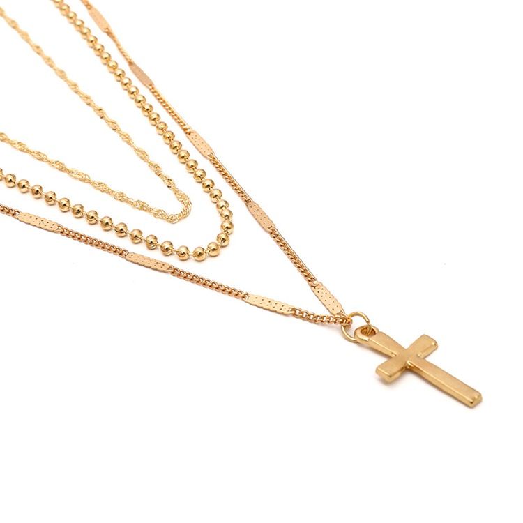 Cross Charm Necklace