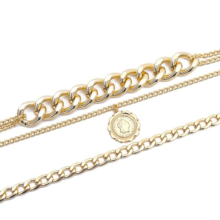 Golden Hoop Sexigt Halsband