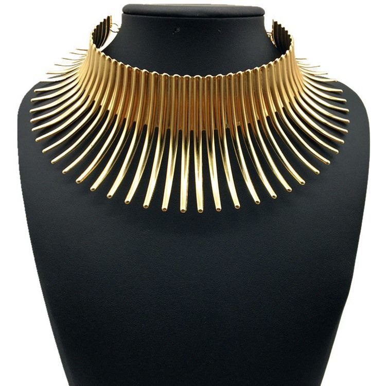 Nigeria Stil Mode Vilda Halsband