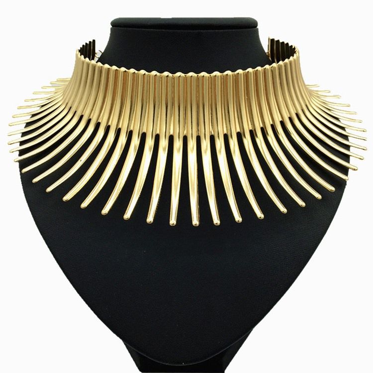 Nigeria Stil Mode Vilda Halsband