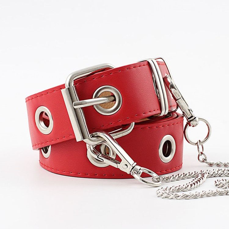 Pin Buckle Casual Pu Belt