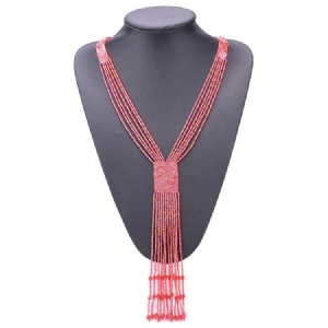 Plain Handmade Female Necklace