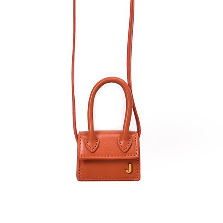 Mini Plain Square Crossbody Bag