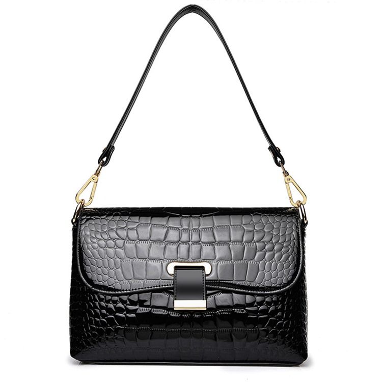 Mode Pu Alligator Crossbody Damväskor