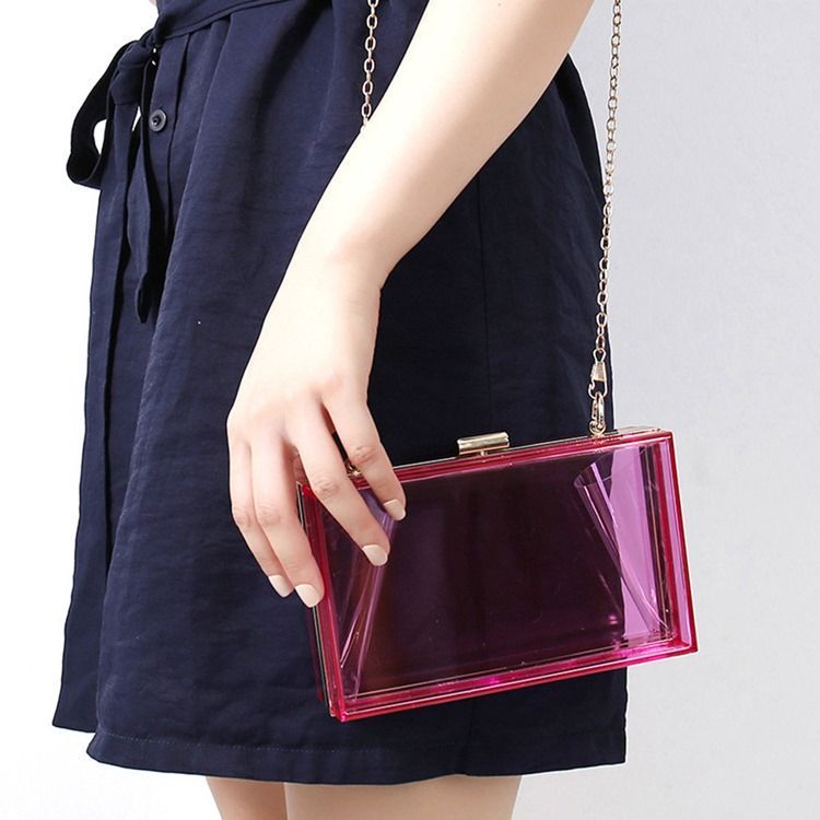 Plain European Chain Crossbody Bags