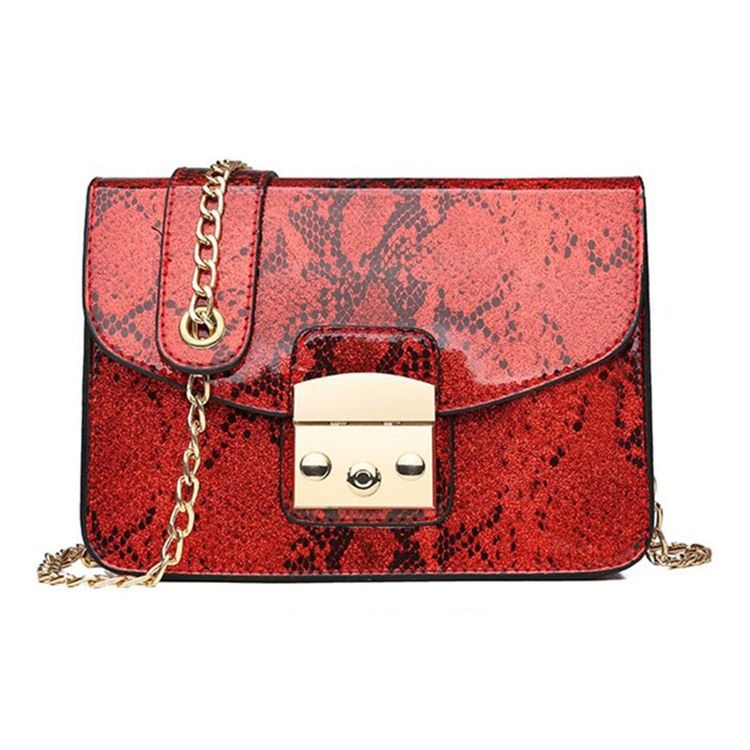 Serpentine Thread Rectangle Crossbody Bags