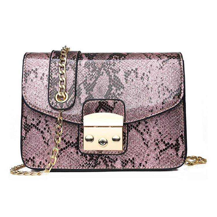 Serpentine Thread Rectangle Crossbody Bags