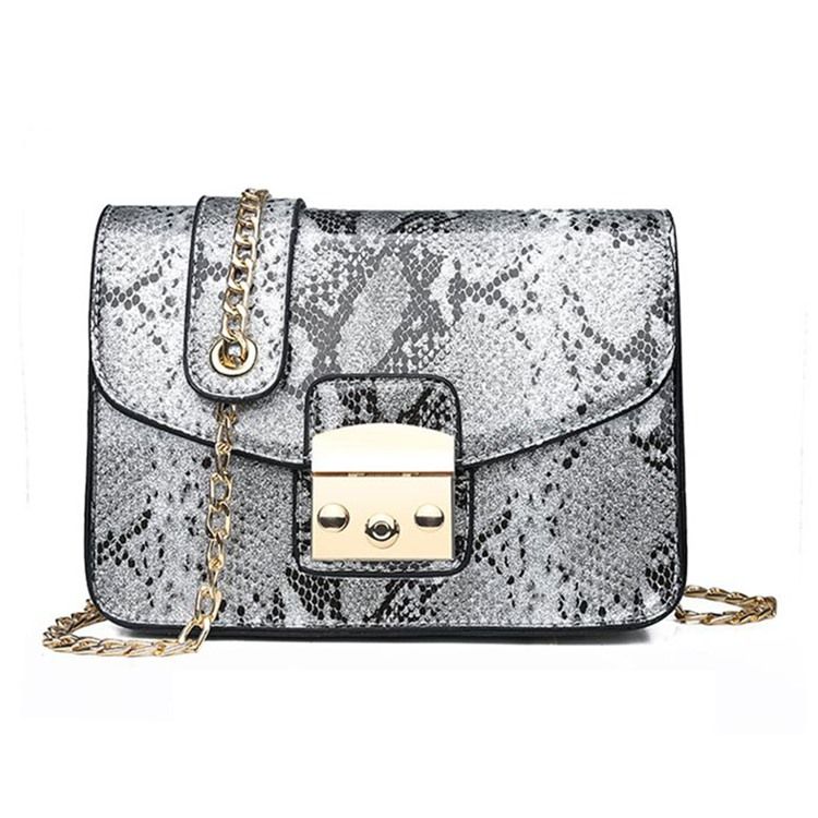 Serpentine Thread Rectangle Crossbody Bags