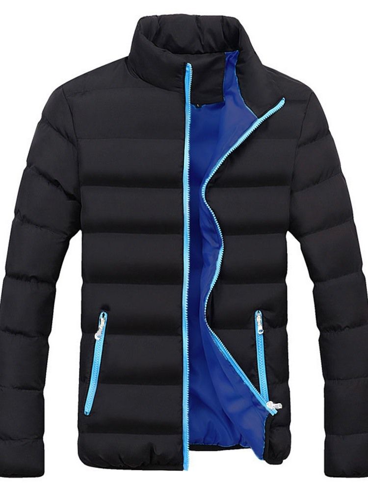 Standard-dragkedja För Män Slim Down Jacket