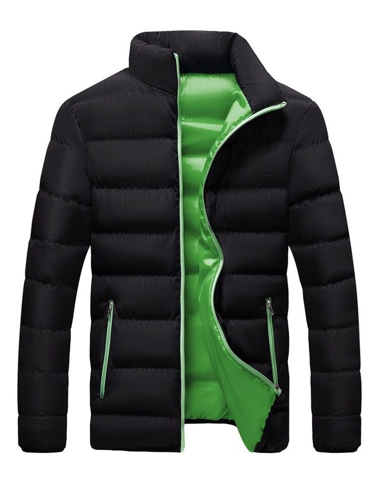 Standard-dragkedja För Män Slim Down Jacket