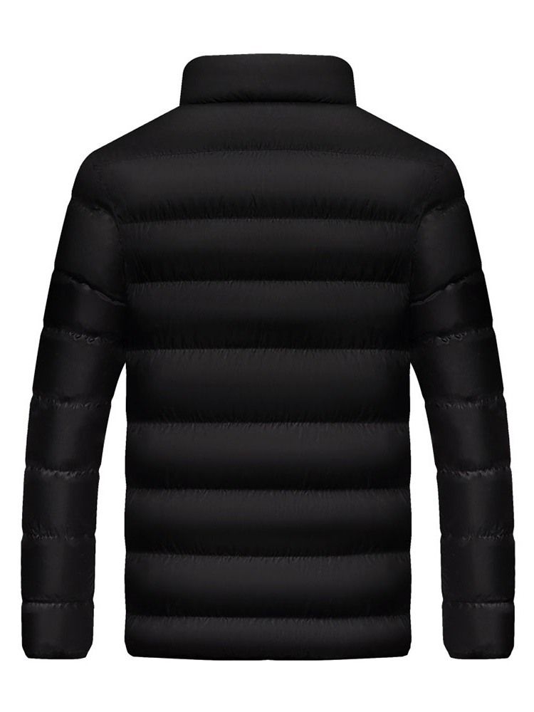 Standard-dragkedja För Män Slim Down Jacket