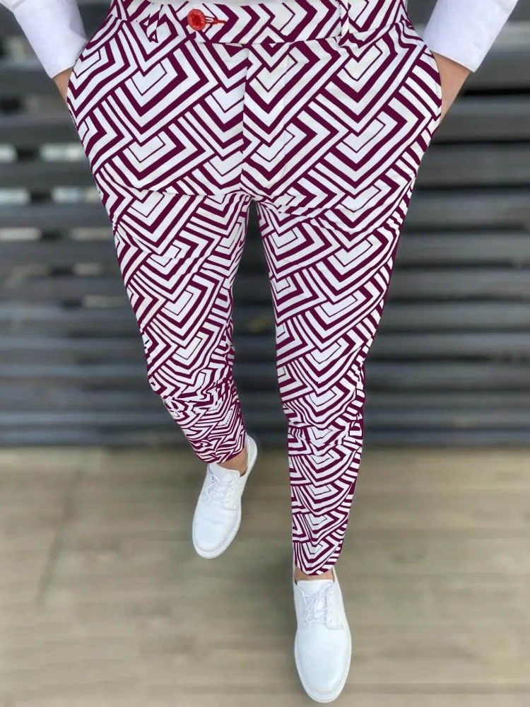 Pocket Pencil Pants Byxor För Män